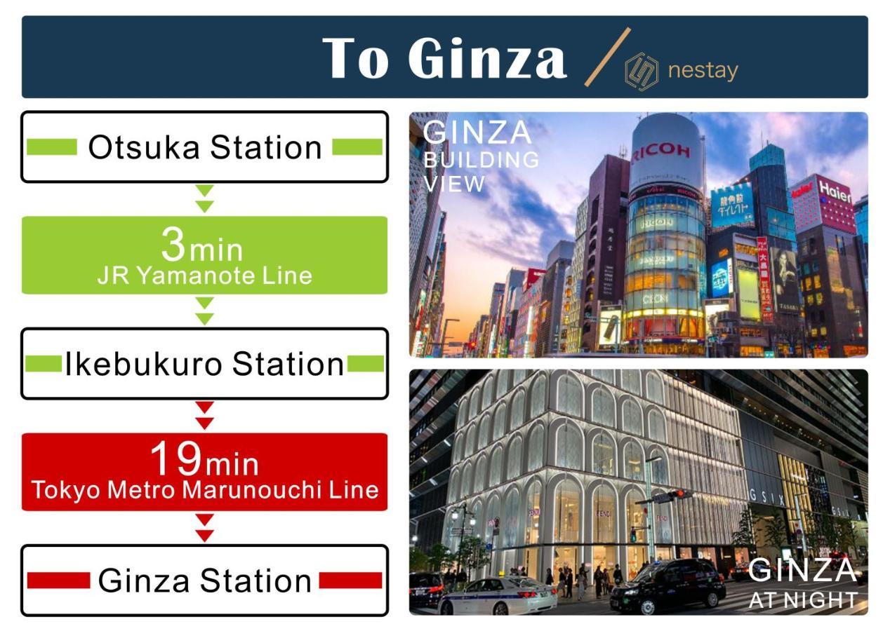 Nestay Inn Tokyo Otsuka 403 Exterior foto